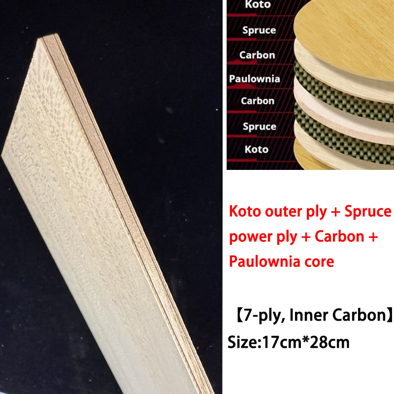 Table Tennis Launcher - Koto DIY Masa Tenisi Blade Ahşap