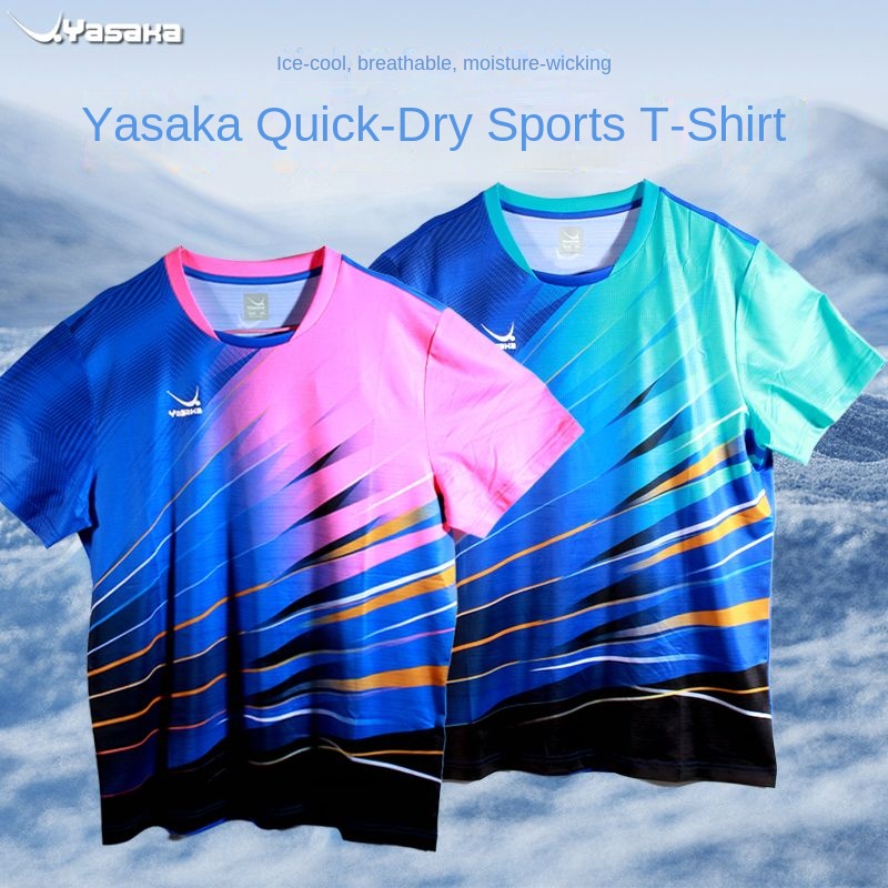 Table Tennis Uniform - YASAKA masa tenisi eğitim yarışması spor