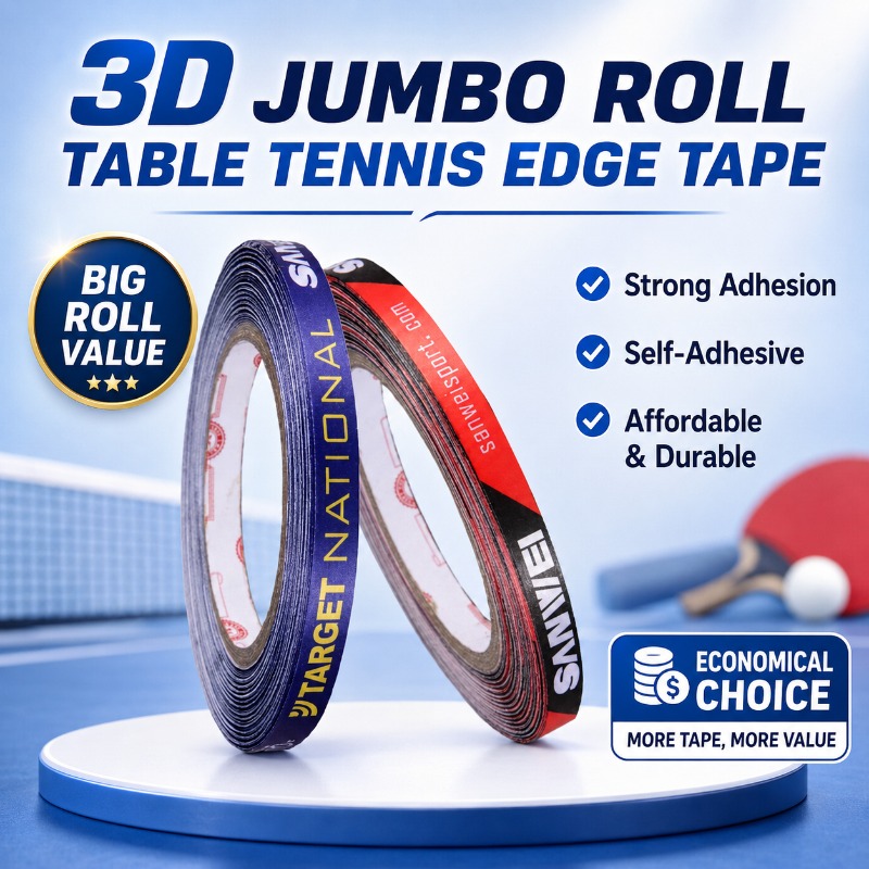 Table Tennis Grip Tape - Orijinal Sanwei 1 cm x 25