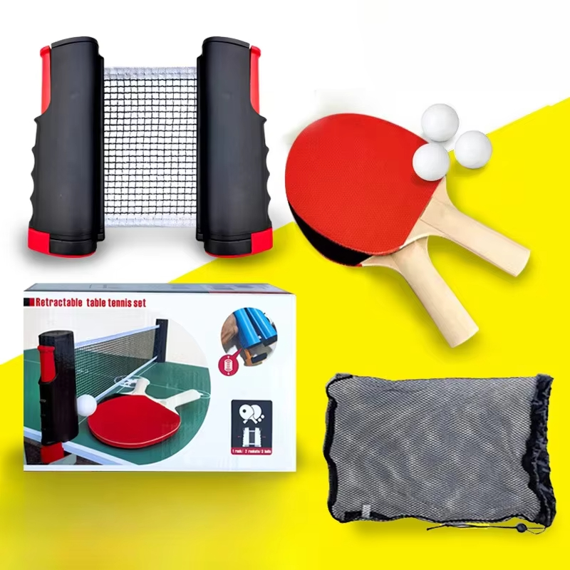 Table Tennis Net Set - Esnetilebilir Pingpong File Çerçevesi veya Taşınabilir
