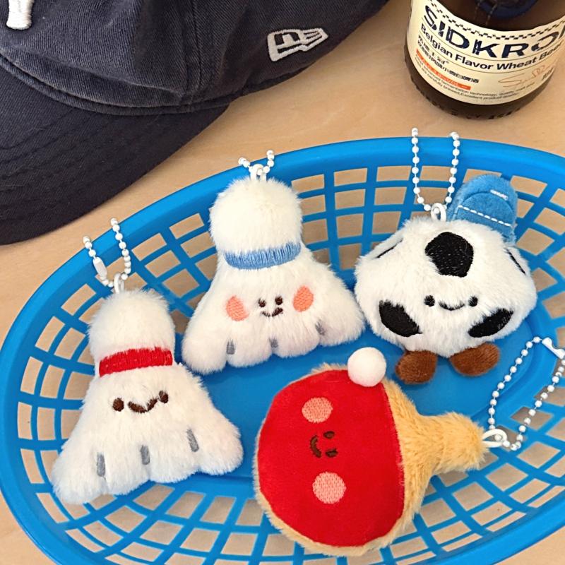 Yeni Sevimli Karikatür Peluş T - Table Tennis Keychain incelemesi ve fiyatı