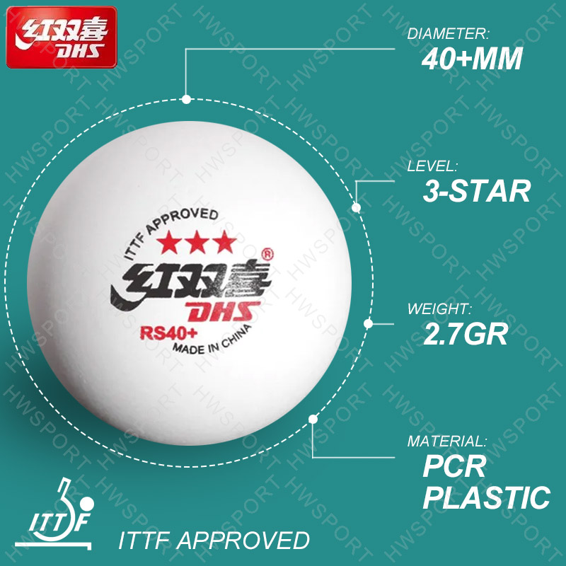 DHS Masa Tenisi Topları RS40+  - Table Tennis Ball Brand incelemesi ve fiyatı