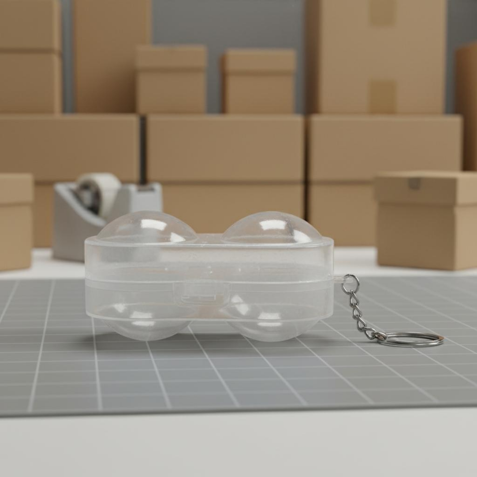 Masa Tenisi Topu Kutusu Şeffaf - Table Tennis Keychain incelemesi ve fiyatı