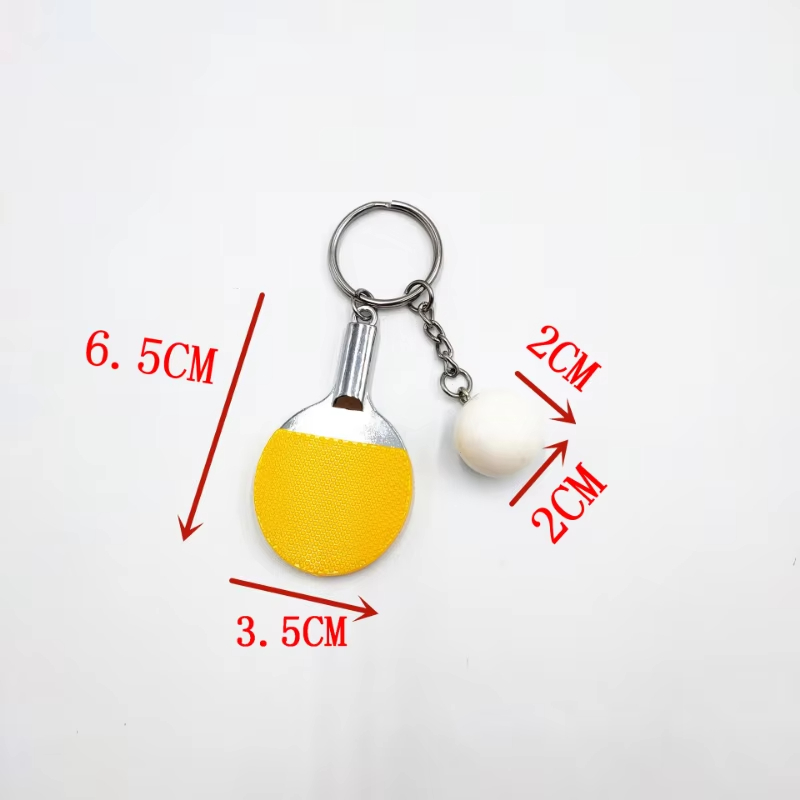 7 renk Sevimli Ping Pong Raket - Table Tennis Keychain incelemesi ve fiyatı