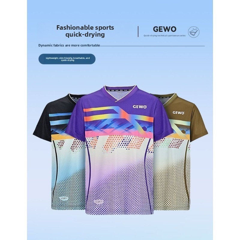 Alman GEWO yeni masa tenisi pr - Table Tennis Uniform incelemesi ve fiyatı