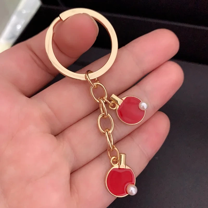 Siyah Kırmızı spor masa tenisi - Table Tennis Keychain incelemesi ve fiyatı