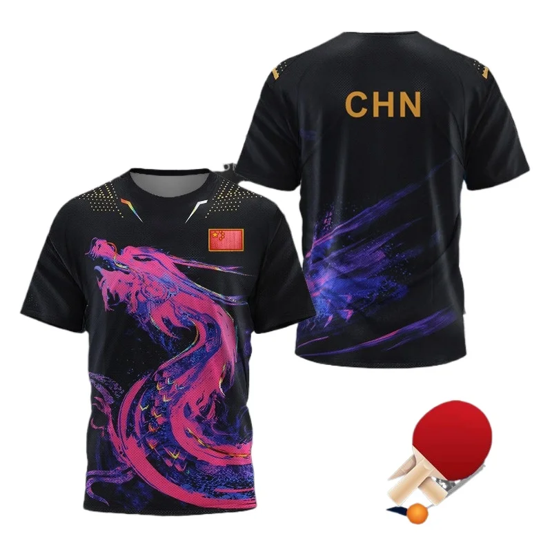 ÇİN Ejderha Masa Tenisi Grafik - Table Tennis Uniform incelemesi ve fiyatı