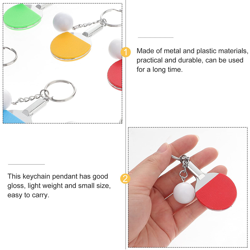 30 adet Mini Masa Tenisi Raket - Table Tennis Keychain incelemesi ve fiyatı